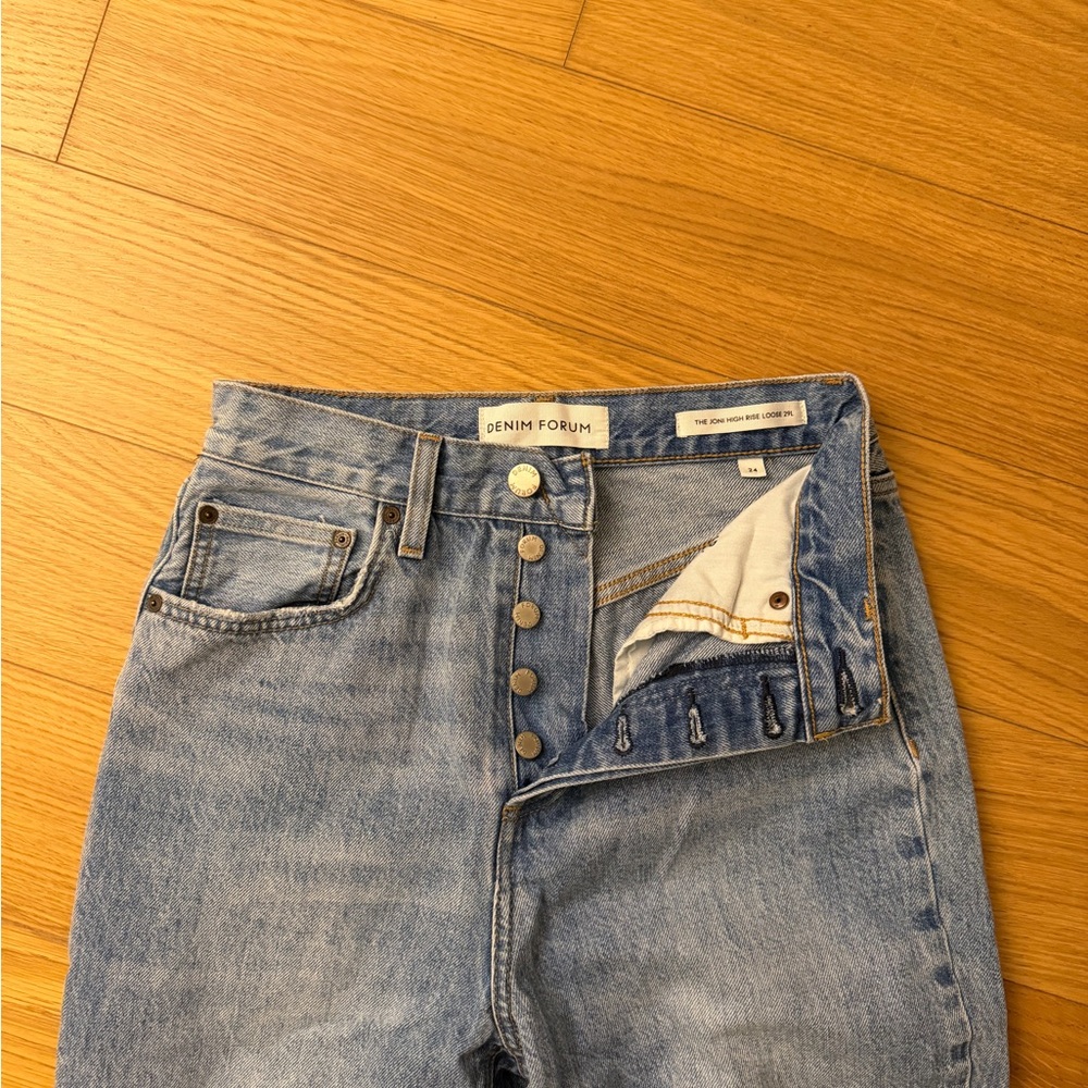 Aritzia Denim Forum The Joni High Rise Loose 29l - Picture 5 of 6